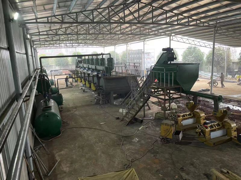 100噸熬煉設備安裝現場